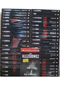 Mistrzynie polskich kryminałów kolekcja 38 tomów
