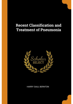 Recent Classification and Treatment of Pneumonia