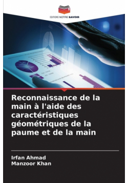 Reconnaissance de la main à l'aide des caractéristiques géométriques de la paume et de la main