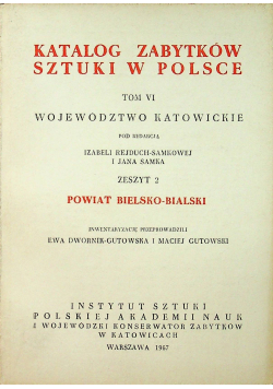 Katalog zabytkow sztuki w Polsce Tom VI Zeszyt 2