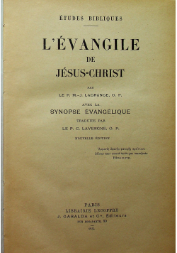 L Evangile De Jesus Christ