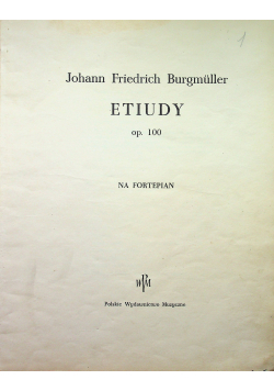 Etiudy na fortepian 3 części