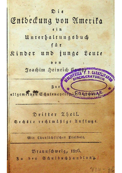 Die Entsechung von Umerica 1806 r