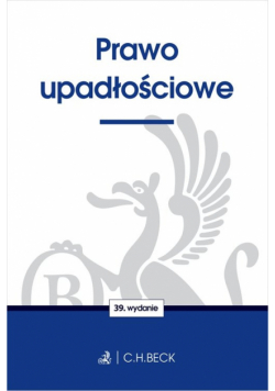 Prawo upadłościowe wyd. 39