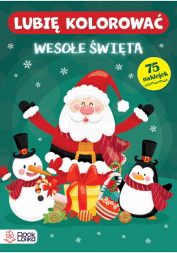 Wesołe święta Lubię kolorować