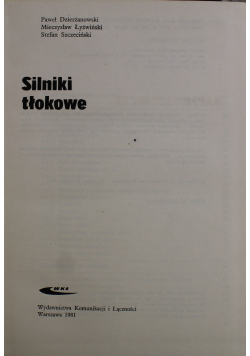 Silniki tłokowe