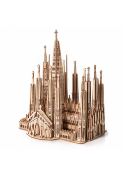 Puzzle drewniane 3D Sagrada Familia