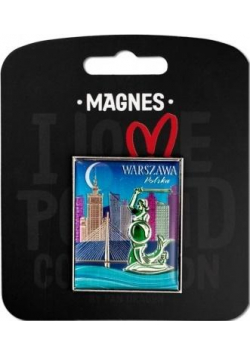 Magnes I love Poland Warszawa ILP-MAG-C-WAR-28