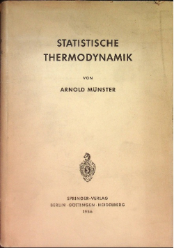 Statistische thermodynamik