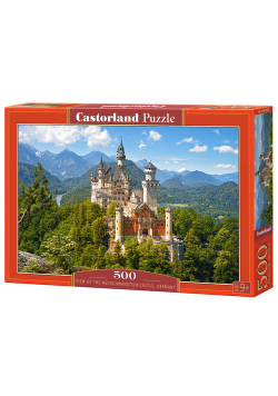 Puzzle 500el.:View of the Neuschwanstein Castle, Germany/B-53544