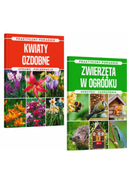 Pakiet Kwiaty ozdobne / Zwierzęta w ogródku