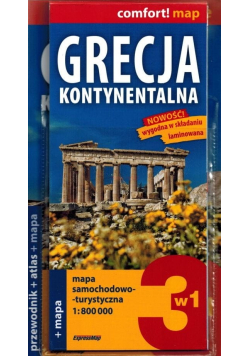 Grecja kontynentalna przewodnik, atlas i mapa