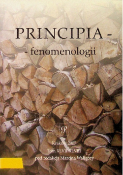 Principia fenomenologii