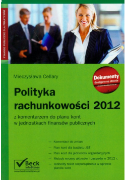 Polityka rachunkowości 2012