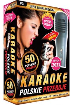 Karaoke Polskie Przeboje edycja 2021 - z mikrofonem PC-DVD