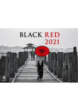 Kalendarz 2021 Black Red EX HELMA