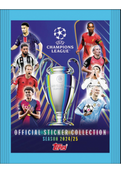 UEFA Champions League 2024/25 saszetka z naklejkami 1szt.mix