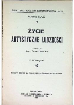Życie artystyczne ludzkości 1904r