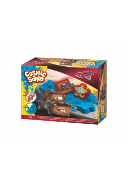 Piasek kinetyczny niebieski 1kg Cars ASTRA
