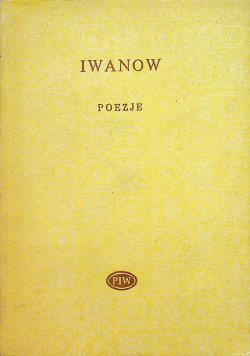 Iwanow Poezje