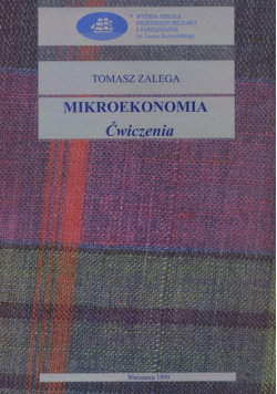 Mikroekonomia ćwiczenia