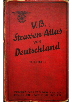 V B Starssen Atlas von Deutschland 1937 r.