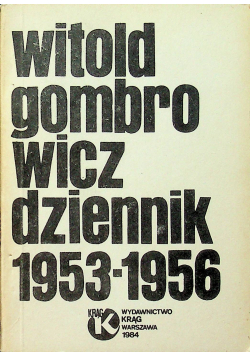 Gombrowicz dziennik 1953 1956