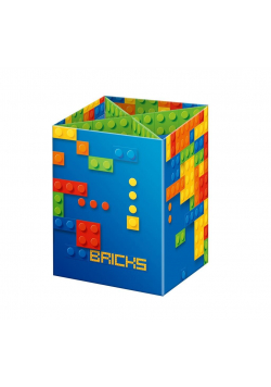 Przybornik 8x10cm Colour bricks ARGUS