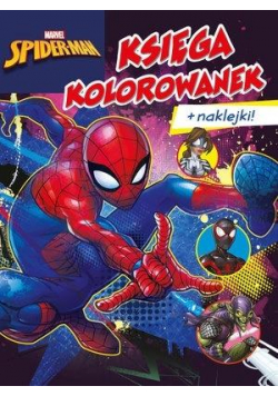 Księga kolorowanek. Marvel Spider-Man