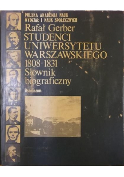 Studenci Uniwersytetu Warszawskiego 1808  1831