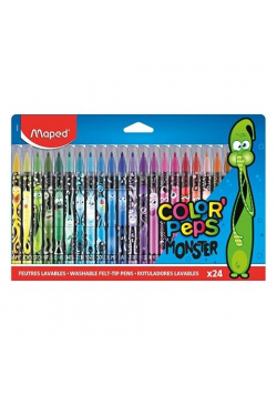 Flamastry Colorpeps Monster 24 kolory