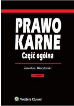 Prawo karne Część ogólna