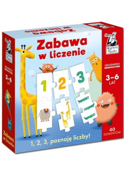 Zabawa w liczenie. Układanka edukacyjna 3-6 lat