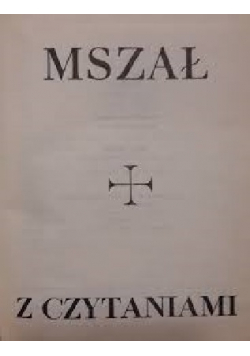 Mszał z czytaniami