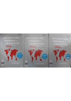 International Handbook of Universities  Volume  1 to 3