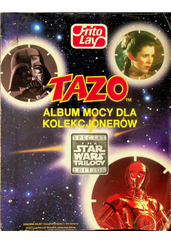 STAR WARS TAZO album mocy dla kolekcjonerów plus 36 żetonów
