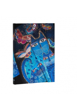 Kalendarz książkowy midi 2020 12M hor. Blue Cats