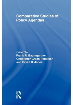 Comparative Studies of Policy Agendas