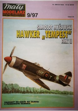 Mały modelarz Nr 9 / 97 Samolot myśliwski Hawker Tempest FMK II