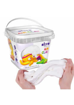 Zestaw lekkiej powietrznej ciastoliny bialy 910ml