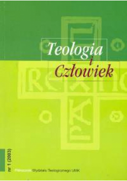 Teologia i człowiek 1/2