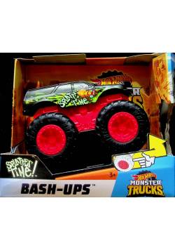 Hot Wheels Monster Trucks Bash-ups Pojazd z kraksą