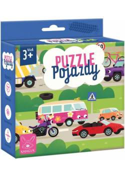 Puzzle Pojazdy 3+