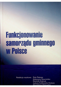Funkcjonowanie samorządu gminnego w Polsce