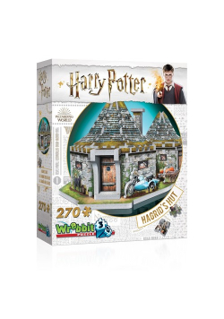 Wrebbit 3D Puzzle Harry Potter Hagrid's Hut 270