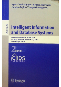 Intelligent Information and Database Systems