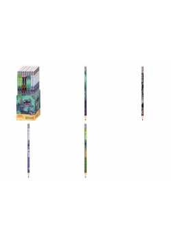 Ołówki z gumką HB Stitch tuba (72szt)