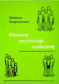 Elementy psychologii społecznej - Świętochowski