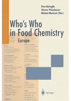 Whos who in Food Chemistry