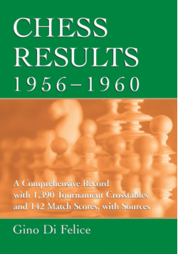 Chess Results, 1956-1960